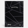 Registre A4 384 Pages 4 Matières Noir Liberta - Cahier Registre Grand Format | Maroc