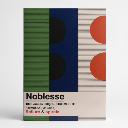 Papier Cover Blanc A4 300 g Noblesse - Papier Épais pour Impression et Création | Maroc