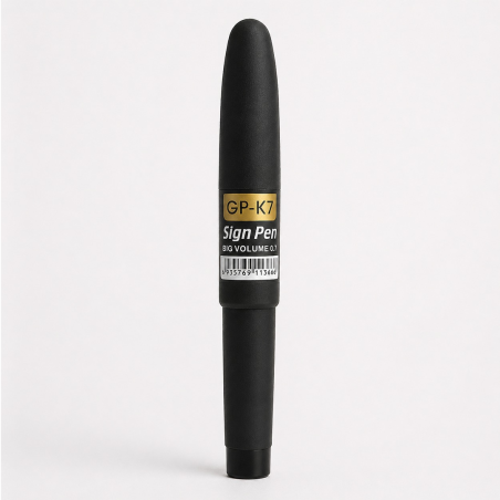 Stylo Gel Noir 0.7 mm Modèle GP-K7 - Écriture Fluide et Intense | Maroc
