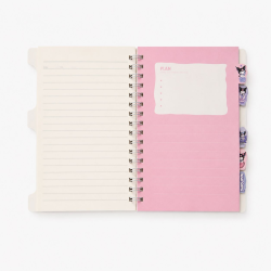Notebook A5 Violet Spiralé Mignon My Melody 58-25-34 - Carnet Kawaii | Maroc