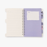 Notebook A5 Violet Spiralé Mignon My Melody 58-25-34 - Carnet Kawaii | Maroc