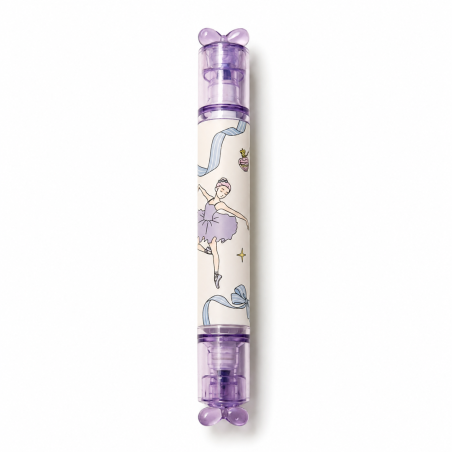 Surligneur Fluorescent Double Face Violet HP7330 - Marqueur Double Pointe | Maroc