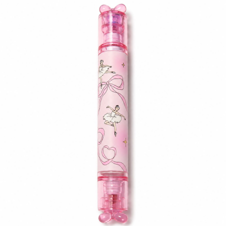 Surligneur Fluorescent Double Face Rose HP7330 - Marqueur Double Pointe | Maroc