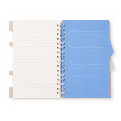 Notebook Spirale A5 Rose avec Séparateurs de Sujets 25311-31 - Carnet Organiseur | Maroc