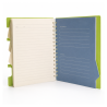 Notebook Spirale A5 Vert avec Séparateurs de Sujets 25311-31 - Carnet Organiseur | Maroc