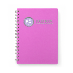 Notebook Spirale Rose A5...