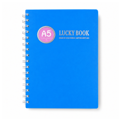 Notebook Spirale Bleu A5...
