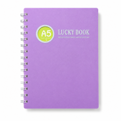 Notebook Spirale Violet A5...