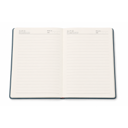 Notebook Bleu Ardoise Relang RL-6496 203×140mm Couverture en Similicuir | Maroc