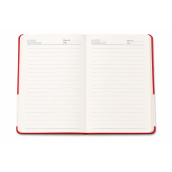 Notebook Rouge Relang RL-6523 203×140mm Couverture en Similicuir | Maroc