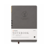Notebook A5 Gris « Simple & Fashion » avec Logo Cerf Gaufré 141×206mm No. 25-42 | Maroc