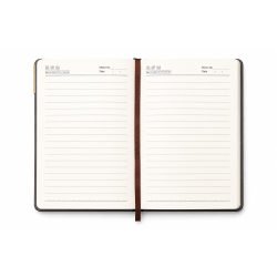 Notebook A5 Gris « Simple & Fashion » avec Logo Cerf Gaufré 141×206mm No. 25-42 | Maroc