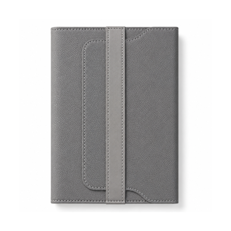 Agenda de Notes DICAI E100-25 145×210mm Couverture Rigide Similicuir Gris Texturé | Maroc