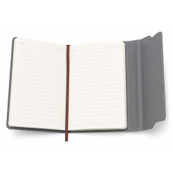 Agenda de Notes DICAI E100-25 145×210mm Couverture Rigide Similicuir Gris Texturé | Maroc