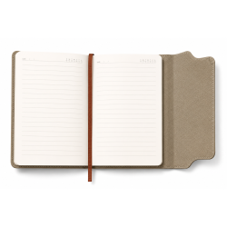 Agenda de Notes DICAI E100-25 145×210mm Couverture Rigide Similicuir Marron Texturé | Maroc