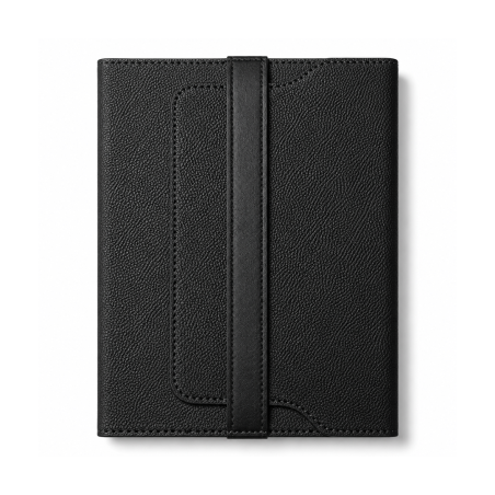 Agenda de Notes DICAI E100-25 145×210mm Couverture Rigide Similicuir Noir Texturé | Maroc