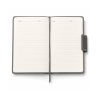 Notebook A5 Similicuir Gris Texture Tissée 100 Feuilles 100g No. 547-25 | Maroc