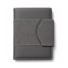 Agenda Noir 513-25 Couverture Rigide Similicuir Lisse avec Sangle Texturée |Maroc