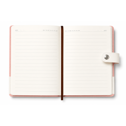 Notebook A5 Business Trojan Story MMR-25040 Rose en Similicuir | Maroc