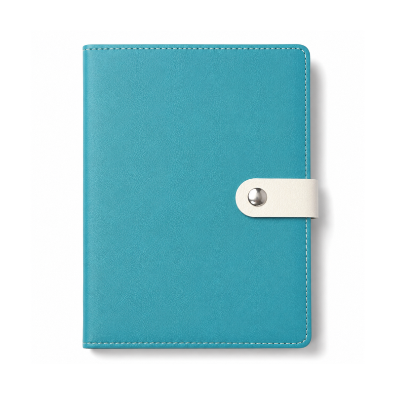 Notebook A5 Business Trojan Story MMR-25040 Bleu Ciel en Similicuir | Maroc