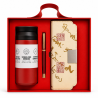 Coffret Cadeau Rouge Élégant avec Stylo & Thermos - Set Cadeau Premium | Maroc