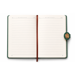 Carnet A5 en Similicuir Vert Kinkele T2601 avec Poche Avant et Fermeture Magnétique - Design Élégant | Maroc