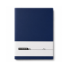 Notebook A5 à Couverture Rigide Bleu Marine – 60 Feuilles 80g - Élégant et Professionnel | Maroc