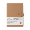 Notebook A5 Marron Guangben avec Couverture en Cuir Synthétique - Élégance Premium | Maroc
