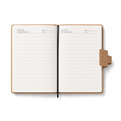 Notebook A5 Marron Guangben avec Couverture en Cuir Synthétique - Élégance Premium | Maroc