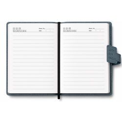 Notebook A5 Bleu Guangben avec Couverture en Cuir Synthétique - Moderne et Élégant | Maroc
