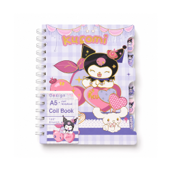 Cahier à Spirales Kuromi A5...