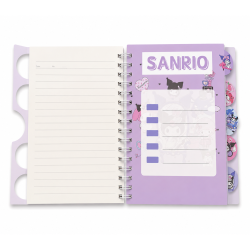 Cahier à Spirales SANRIO A5 Rose avec Couverture Rigide - Kawaii et Tendance | Maroc