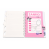 Cahier à Spirales SANRIO A5 Rose avec Couverture Rigide - Kawaii et Tendance | Maroc