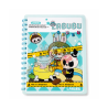 Cahier à Spirale LABUBU Bleu Ciel A5 avec Couverture Rigide - Kawaii et Tendance | Maroc