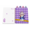 Cahier à Spirale LABUBU Violet A5 avec Couverture Rigide - Original et Kawaii | Maroc