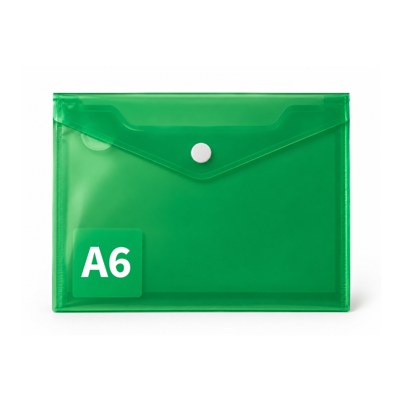 Enveloppe en Plastique A6 BOSTON 51713 - Protection et Rangement Pratique | Maroc