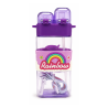 Bouteille d’Eau Violet pour Enfants avec Motif Arc-en-Ciel et Sangle de Transport - Colorée et Pratique | Maroc