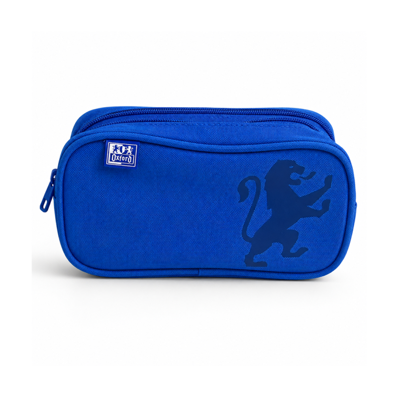 Trousse Double Compartiment School OXF Fancy AST*16 - Spacieuse, Pratique et Tendance | Maroc
