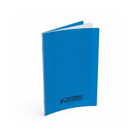 Cahier Conquérant Polypro Bleu – 96 Pages 90g - Résistant et Idéal pour les Études | Maroc
