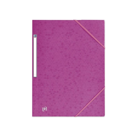 Chemise à Élastiques OXFORD A4 Rose - Rangement Élégant et Protection des Documents | Maroc