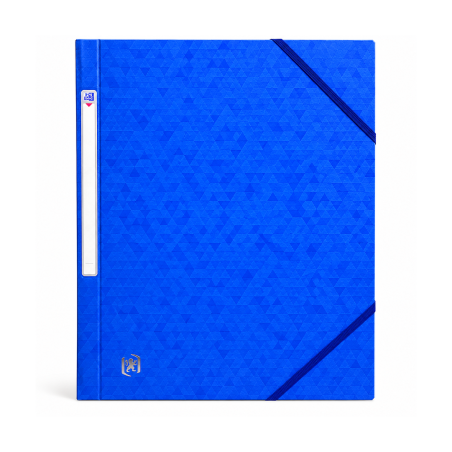 Chemise à Élastiques OXFORD A4 Bleue - Classement Efficace et Protection des Documents | Maroc