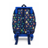 Cartable à Roulettes Trolley 12" Baby Shark ND12-TRG - 2 Poches, Tissu Satiné Imperméable | Maroc