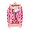 Cartable à Roulettes Trolley 12" Dora ND12-TRF - 2 Poches, Tissu Satiné Imperméable | Maroc