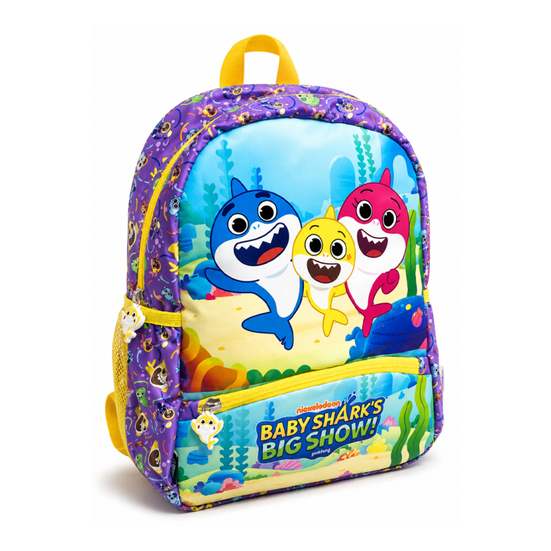 Sac à Dos Enfant 12" Garçon WN12-SDG - 2 Poches, Motifs Sous Licence et Tissu Satiné Imperméable | Maroc