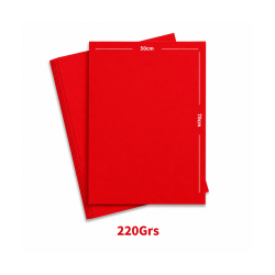 Feuille Papier Canson Rouge...