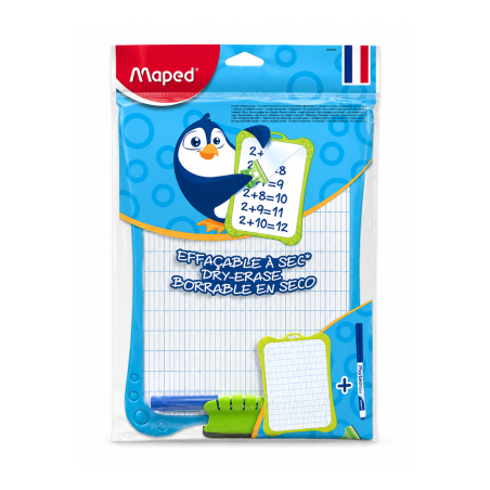 Ardoise Blanche MAPED avec Accessoires Réf. 258500 - Tableau Effaçable Réutilisable | Maroc