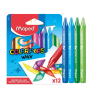 Crayons de Cire MAPED Color'Peps Wax Boîte de 12 Réf. 861011 - Crayons Wax pour Coloriage et Loisirs Créatifs | Maroc