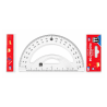 Rapporteur Transparent M.SCHOOL Réf. MS-2454 - Rapporteur Gradué pour Géométrie, École et Dessin Technique | Maroc