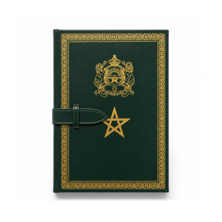 Porte-Documents Vert Réf. P011V - Chemise de Classement pour Documents A4, Bureau, École et Administration | Maroc