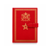Porte-Documents Rouge Réf. P011RG - Chemise de Classement pour Documents A4, Bureau, École et Administration | Maroc